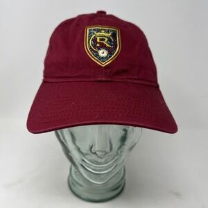 Real Salt Lake RSL New Era 9TWENTY Women's Adjustable Hat Cap Burgundy Embroider